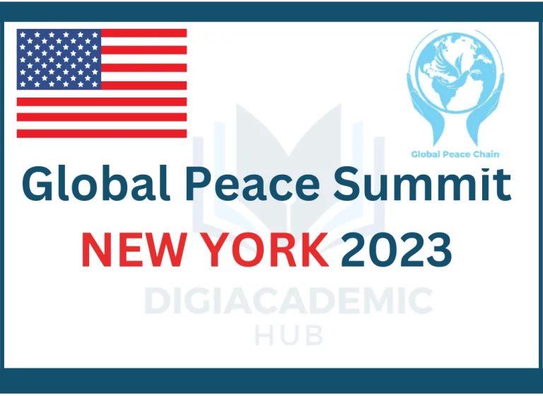 Global Peace Summit New York 2023