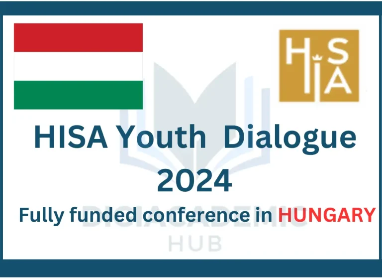 HISA Youth Dialogue 2024 Fully funded conference in Hungary