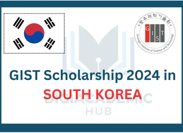 GIST Scholarship 2024 in South Korea