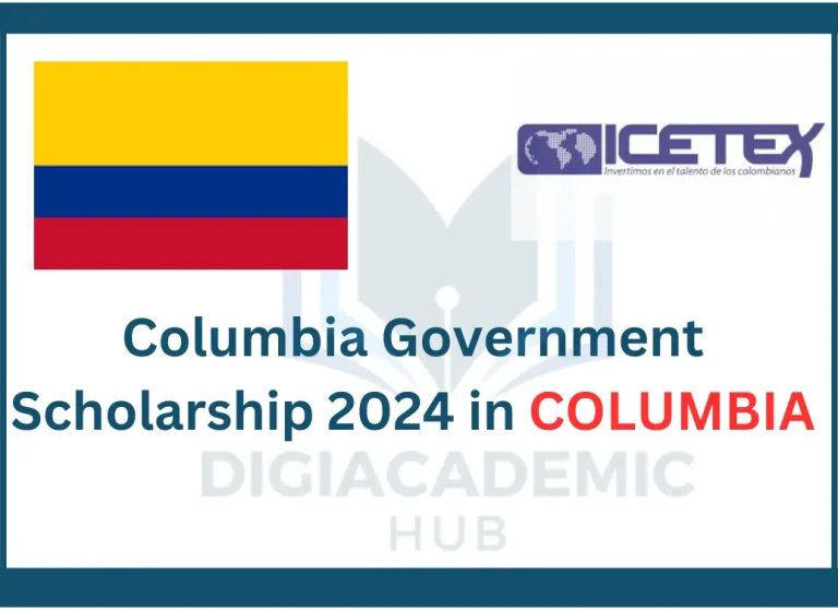 Columbia Government Scholarship 2024