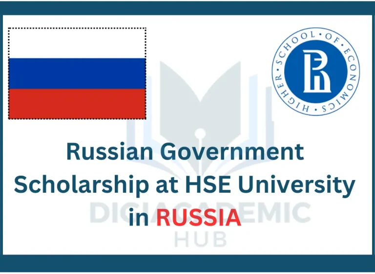 Russian Government Scholarship without IELTS at HSE University 2024